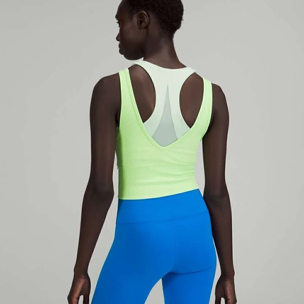 Lululemon Power Pivot Ribbed Tank Top - 12